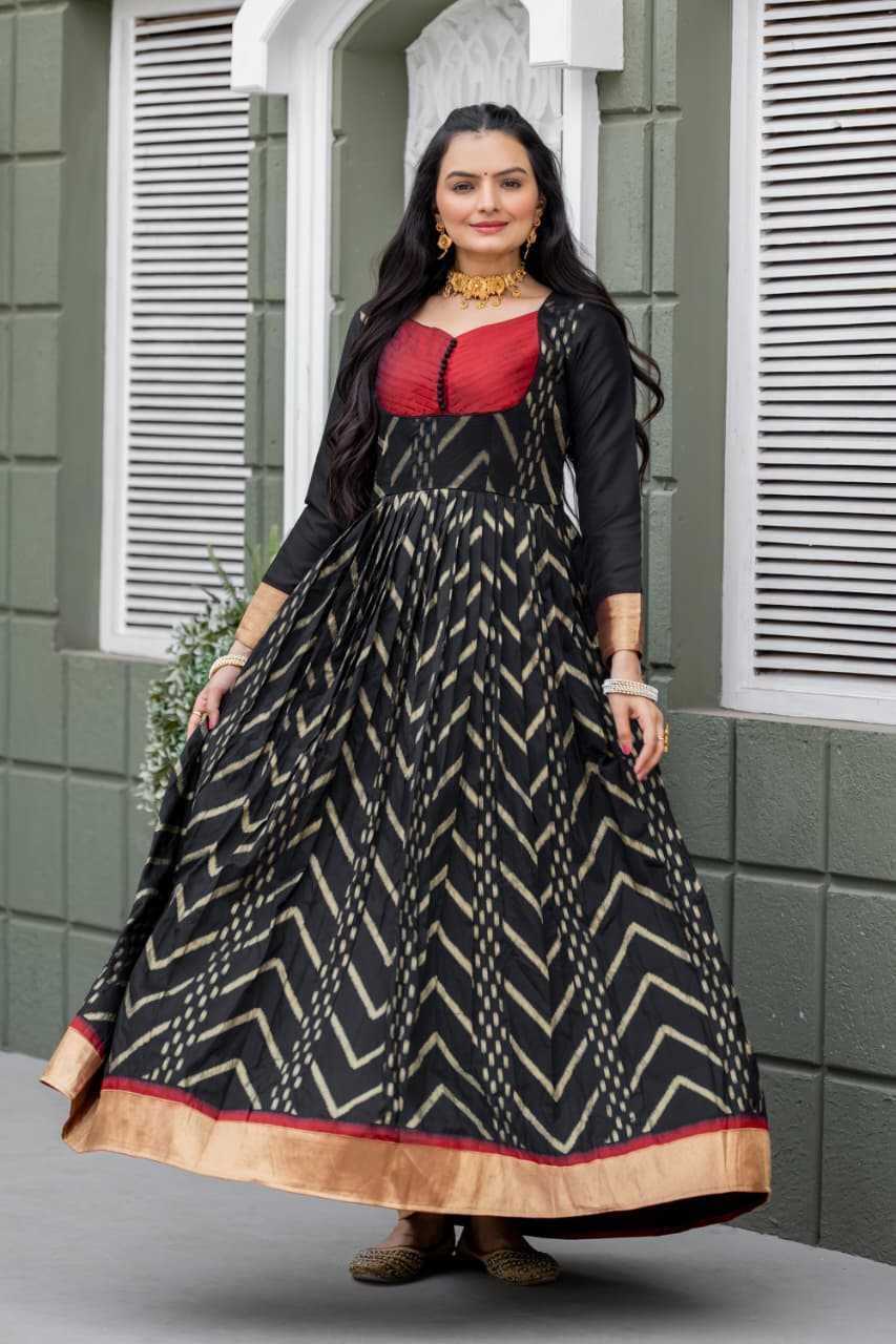 Soft Silk Party Gown