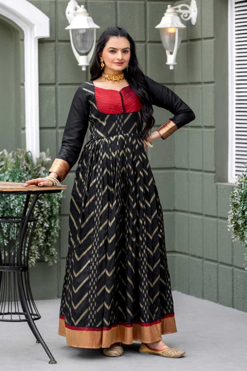 Soft Silk Party Gown