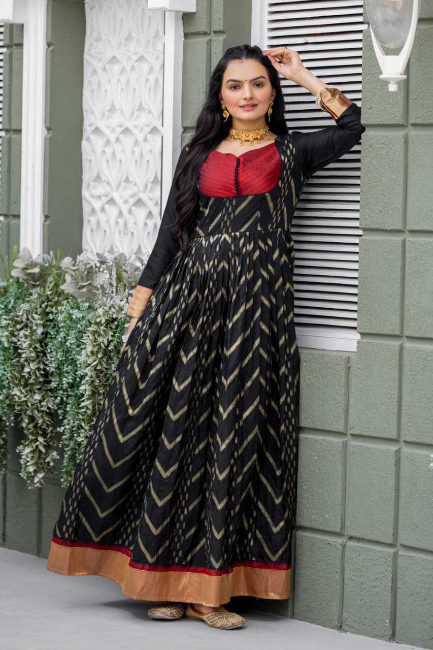 Soft Silk Party Gown