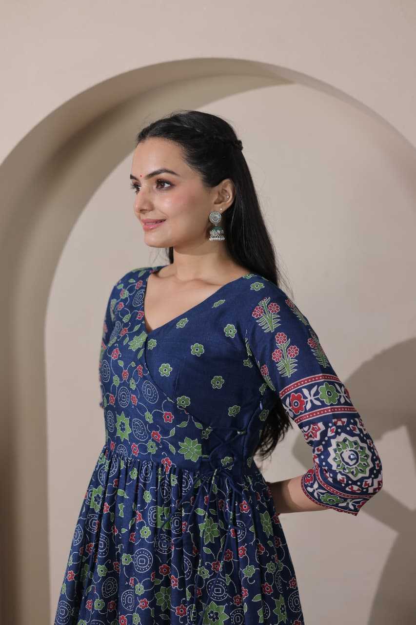 Silk Anarkali Gown