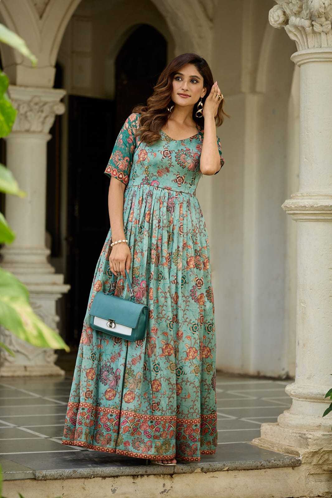 Silk Party Gown