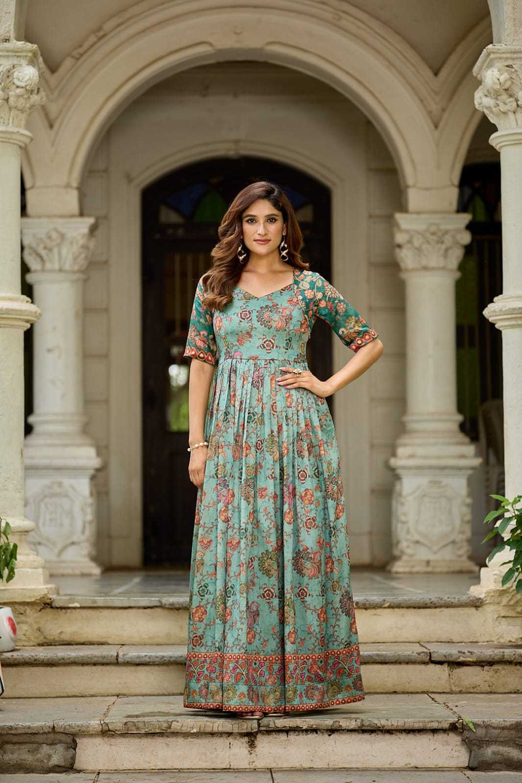 Silk Party Gown