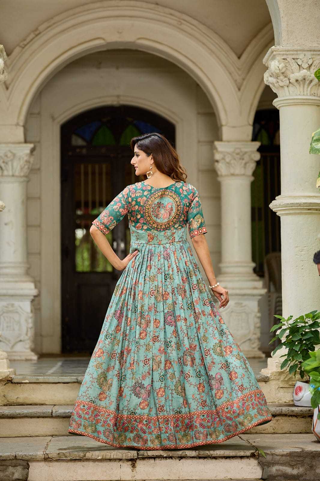 Silk Party Gown