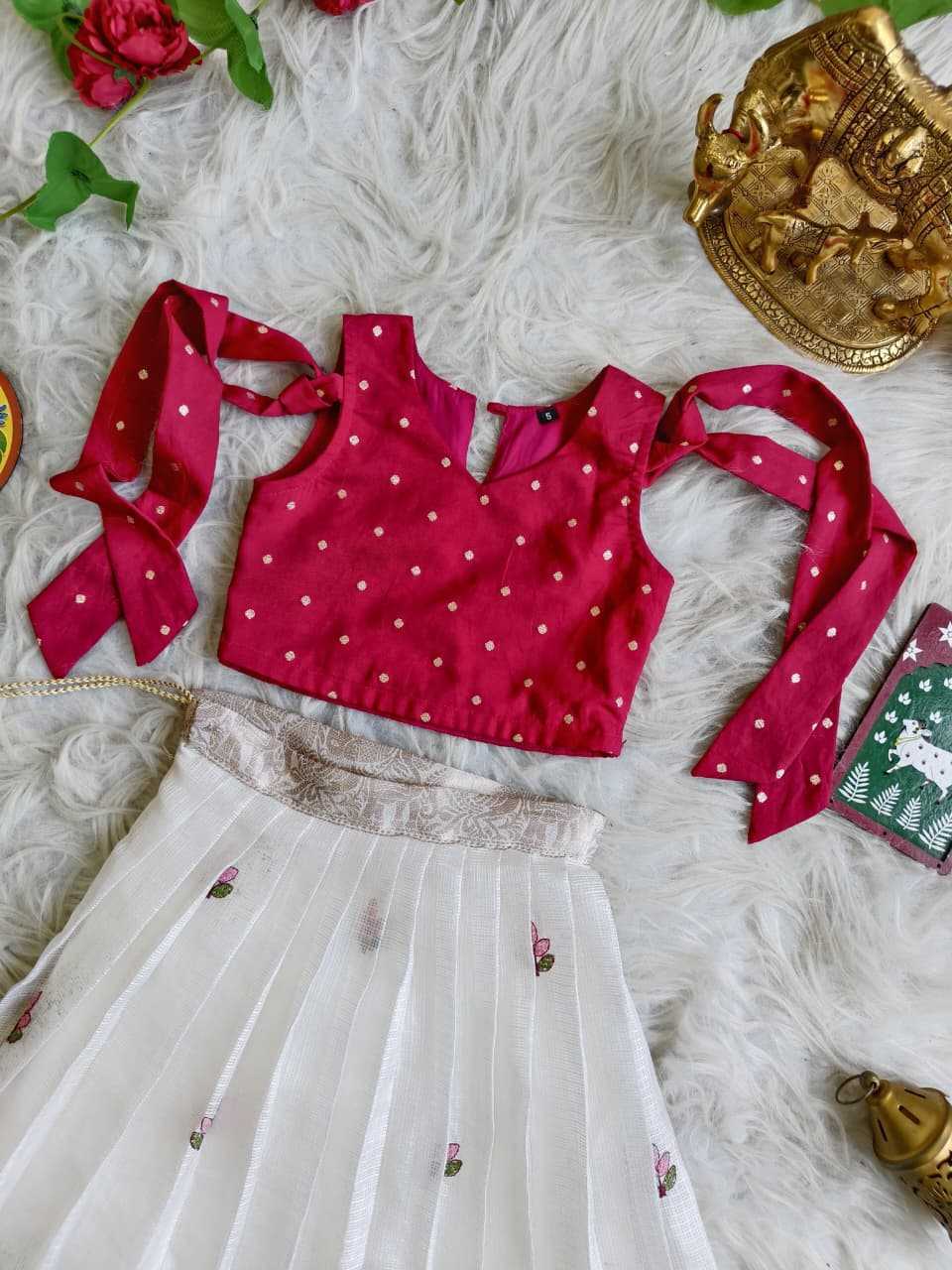 Soft Kota Kids Lehenga
