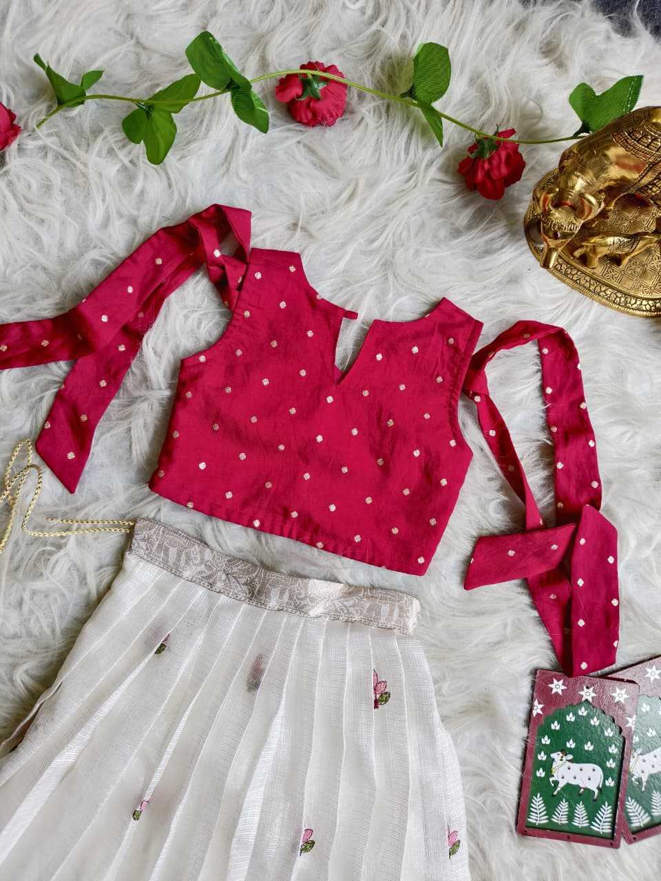 Soft Kota Kids Lehenga