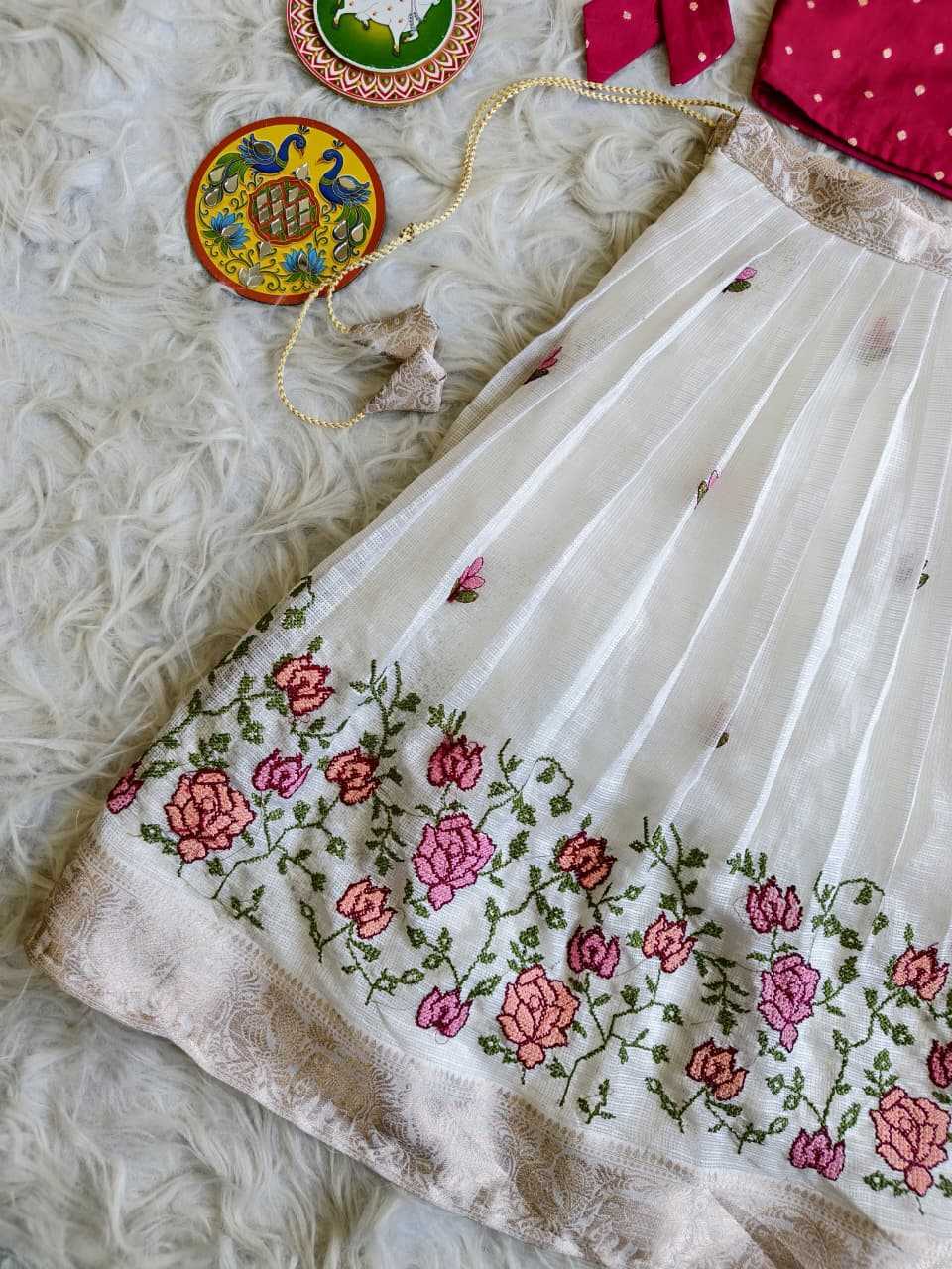 Soft Kota Kids Lehenga