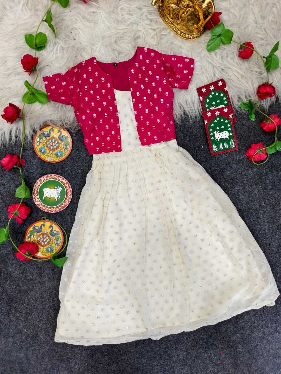 Silk Kids Gown