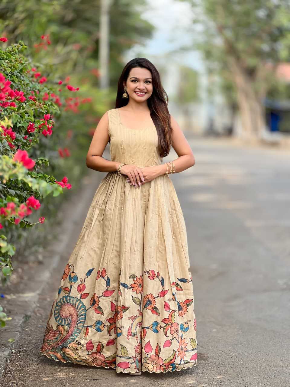 Silk Party Gown