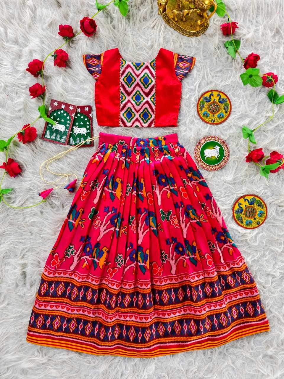 Silk Kids Lehenga