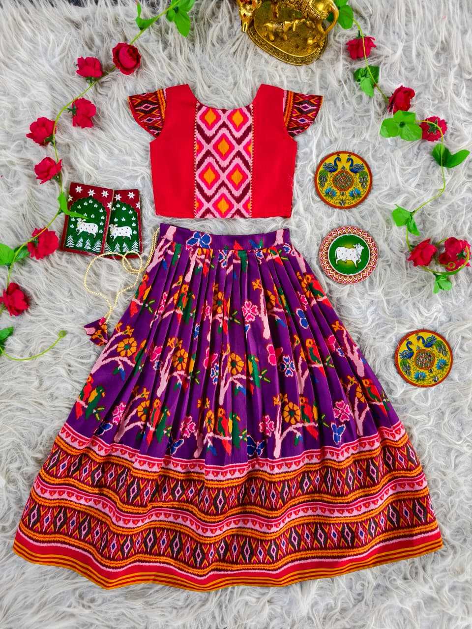 Silk Kids Lehenga
