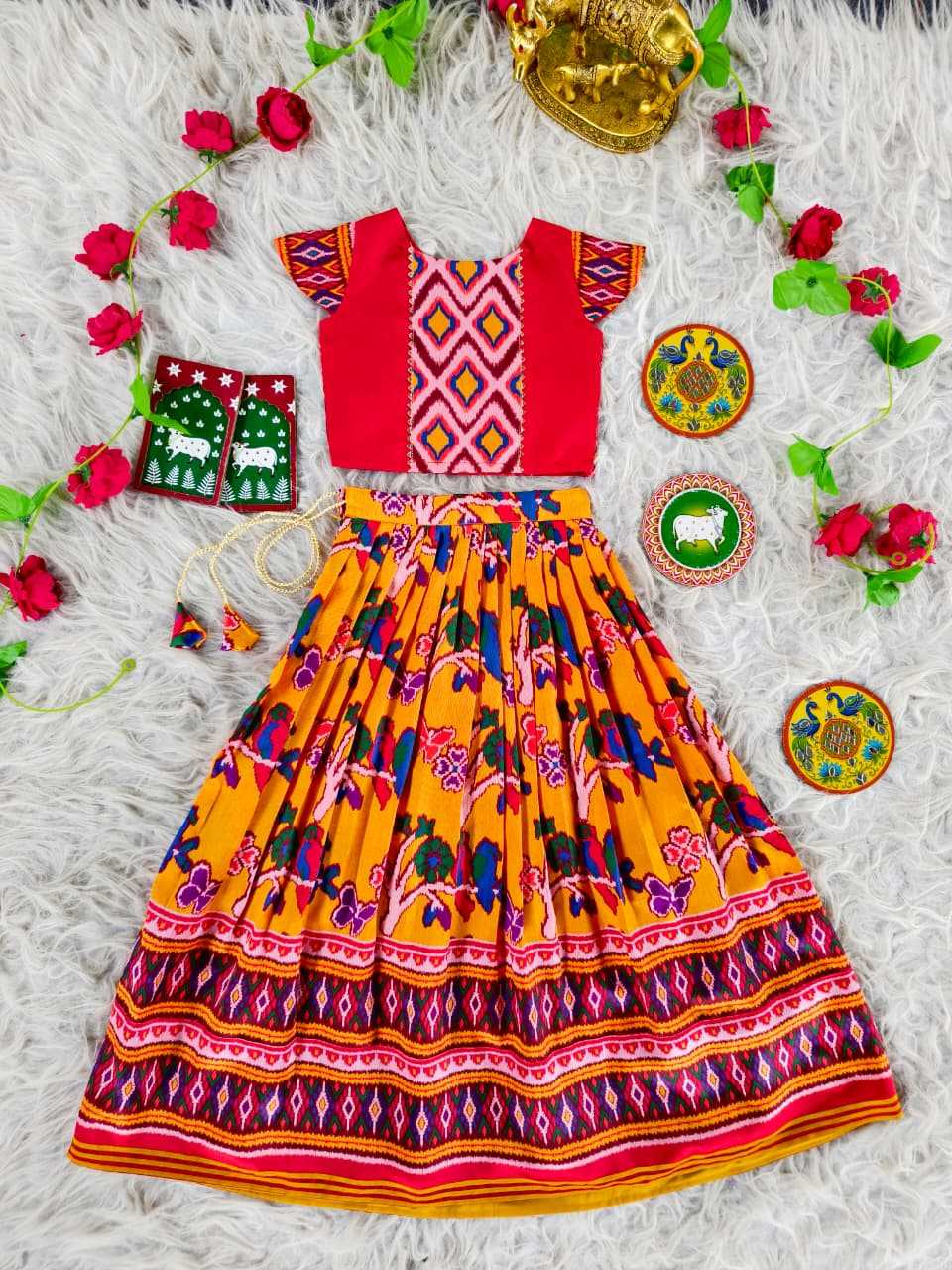 Silk Kids Lehenga