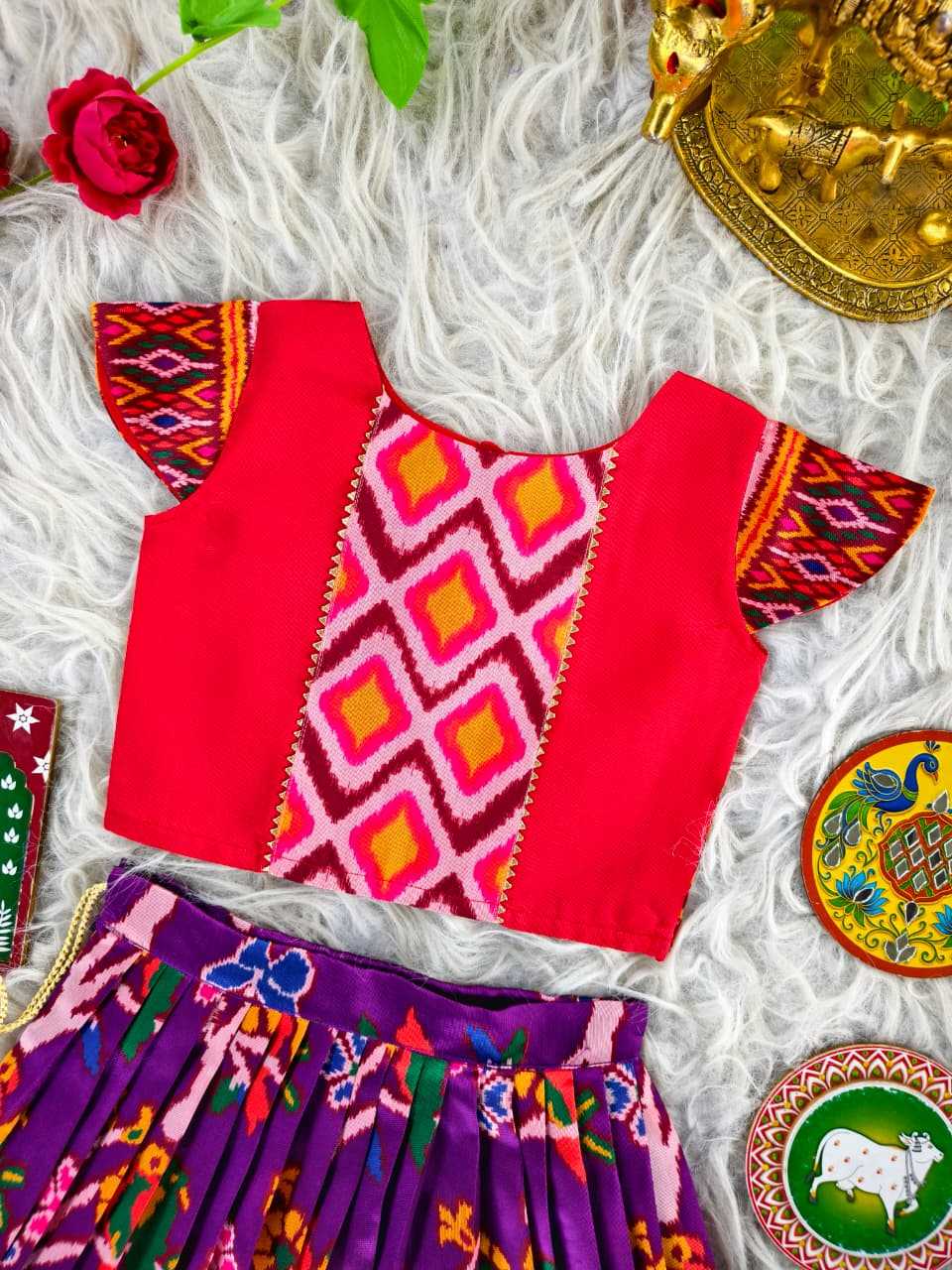 Silk Kids Lehenga