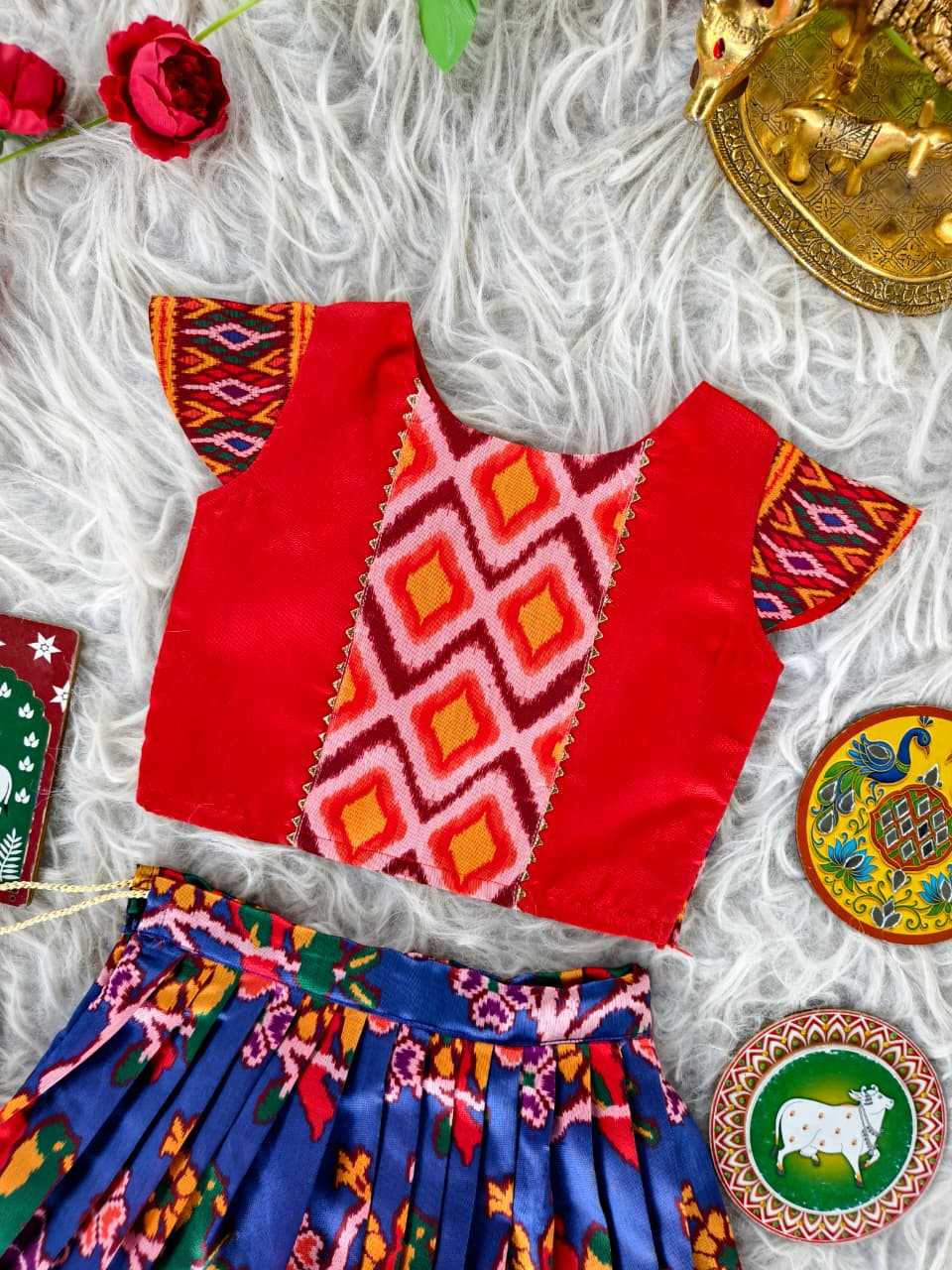 Silk Kids Lehenga