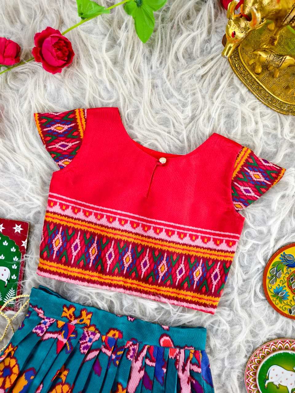 Silk Kids Lehenga