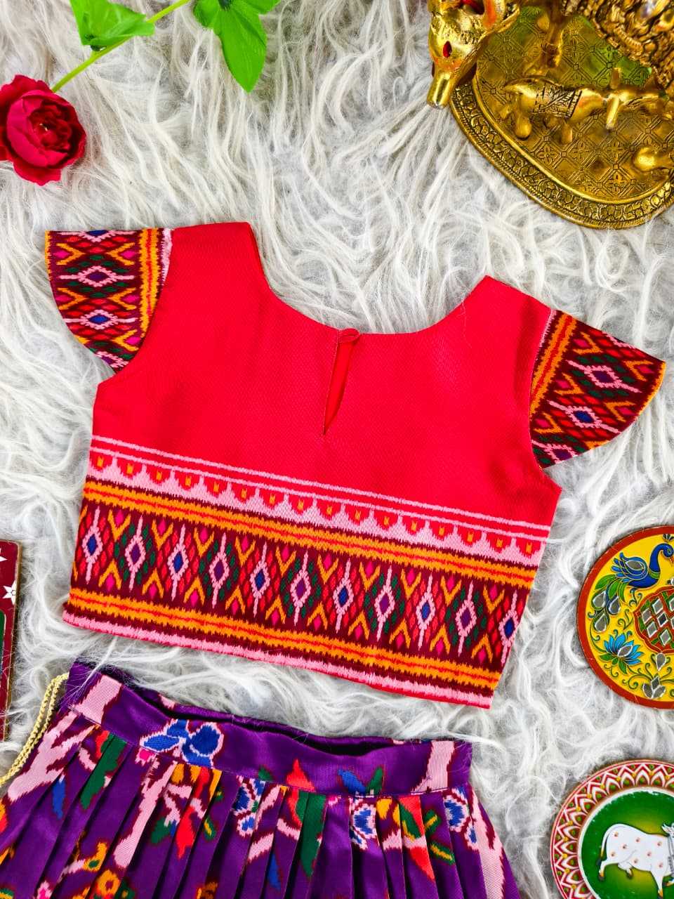 Silk Kids Lehenga