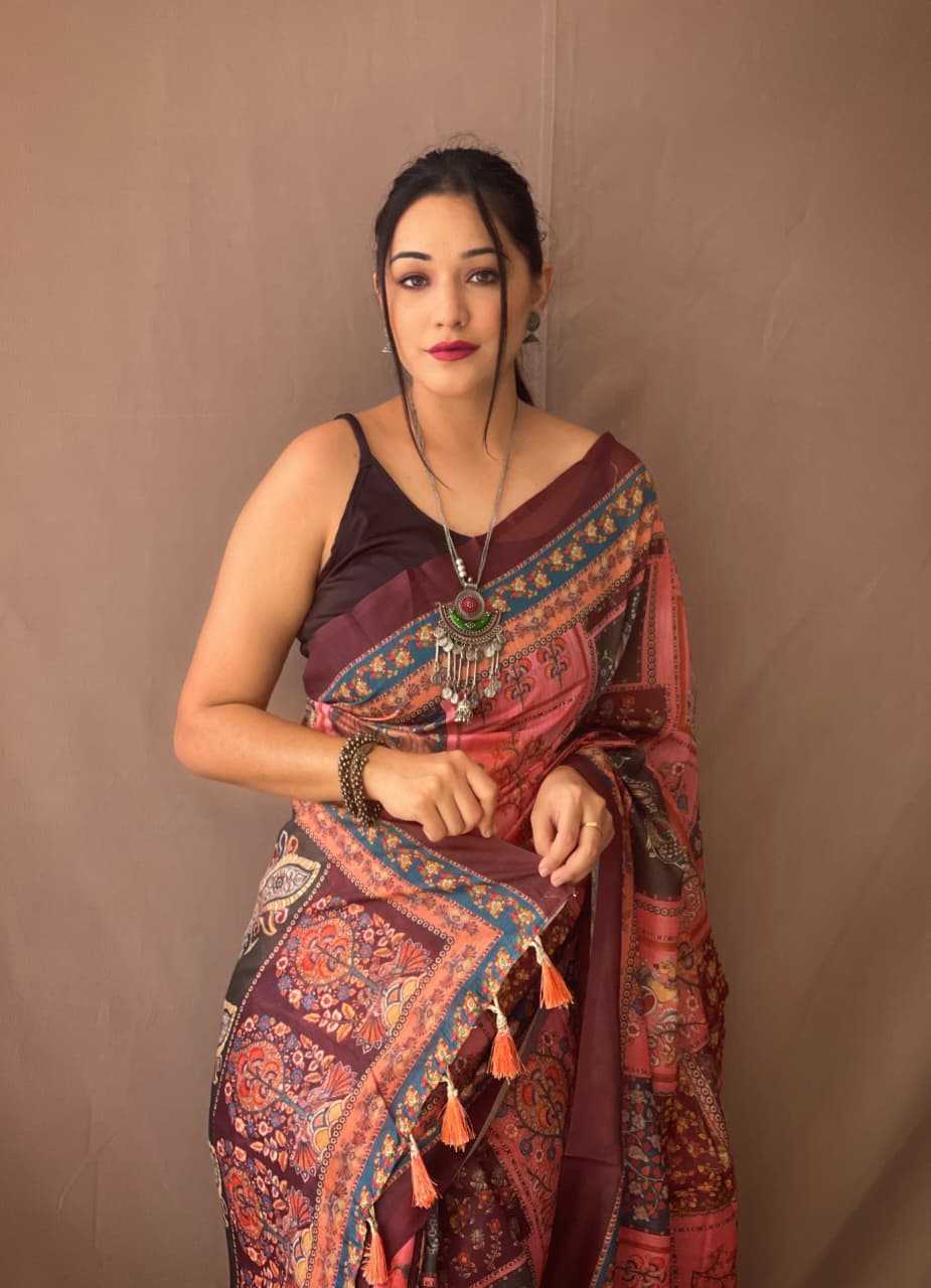 Printed Saree