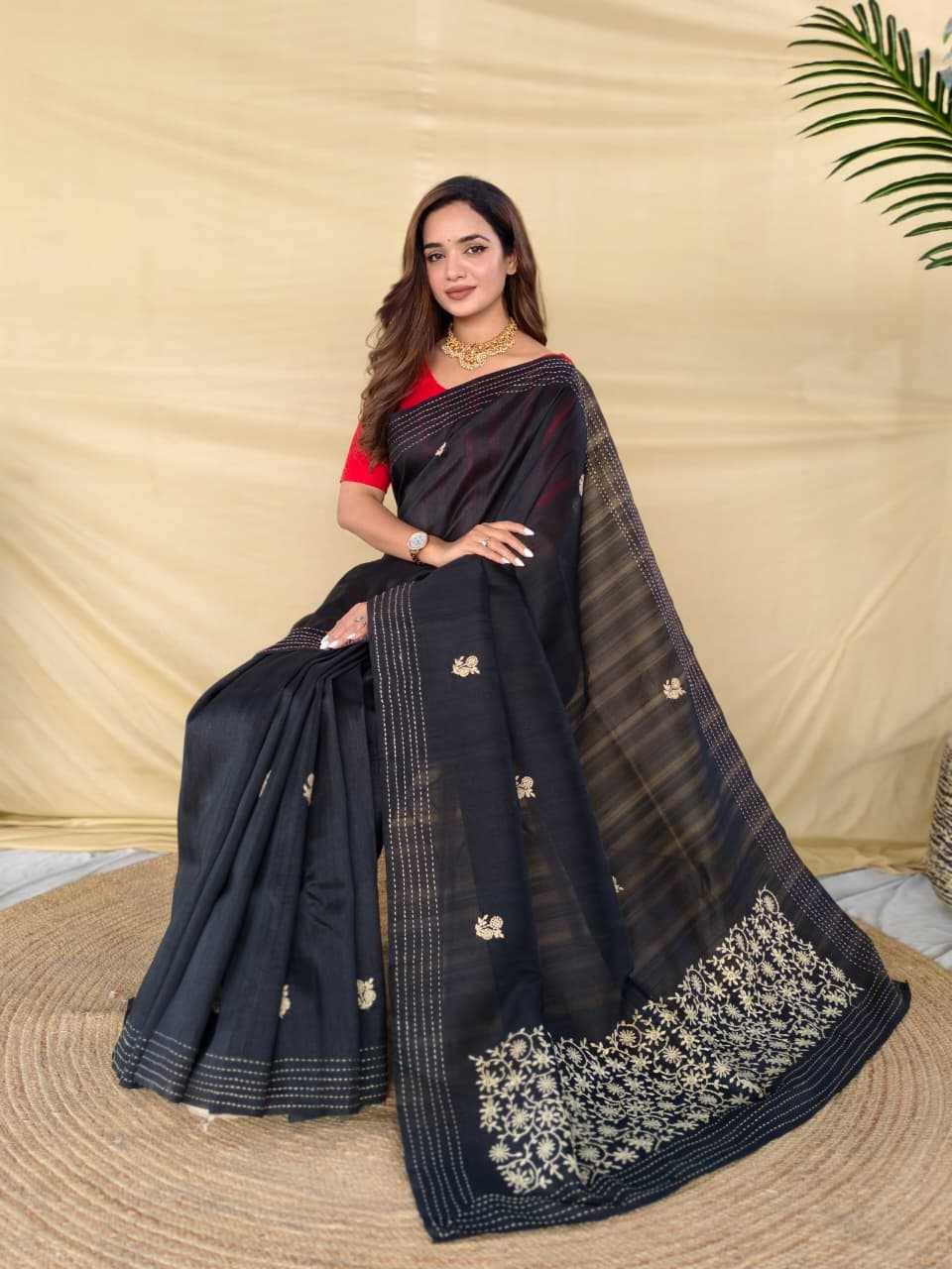 Pure Silk Designer Saree 3006