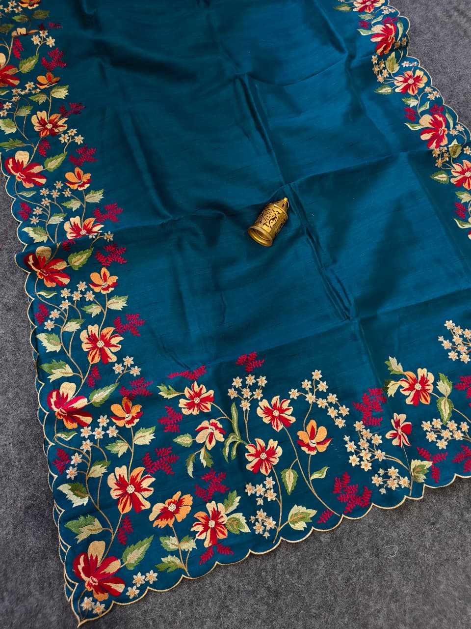 Silk Traditional Saree in Green