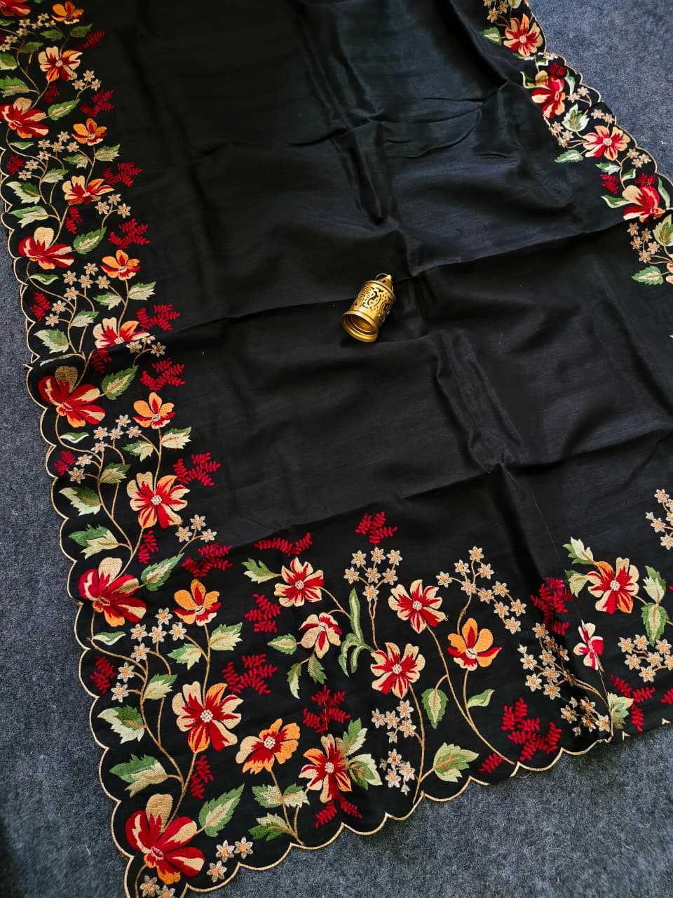 Silk Traditional Saree in Green
