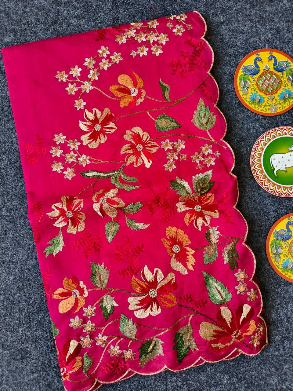 Silk Traditional Saree in Green