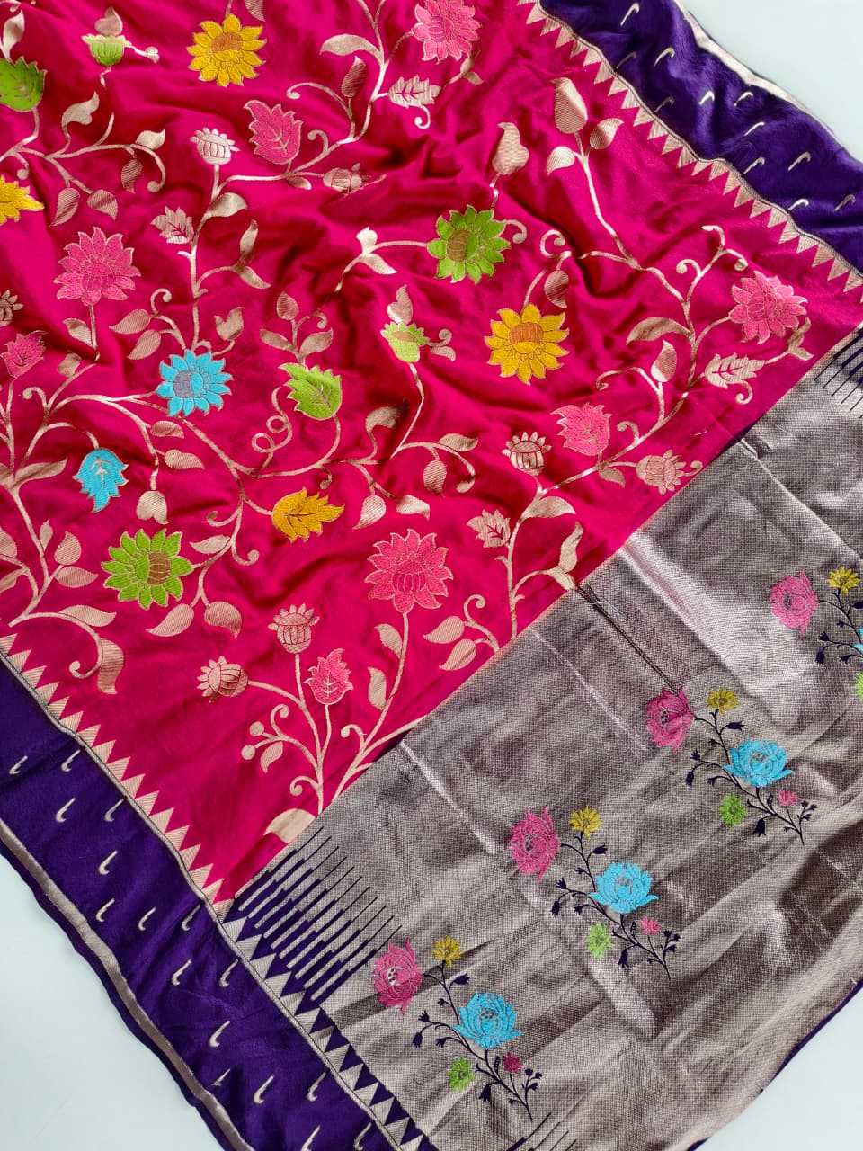 Nylon Designer Saree