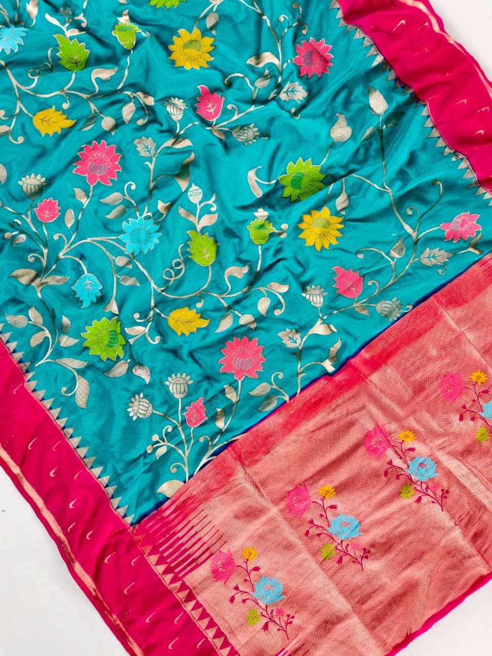 Nylon Designer Saree