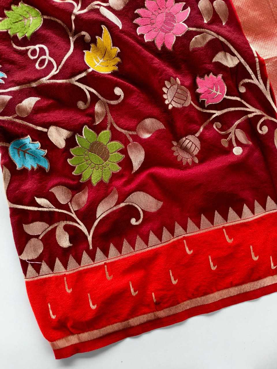 Nylon Designer Saree