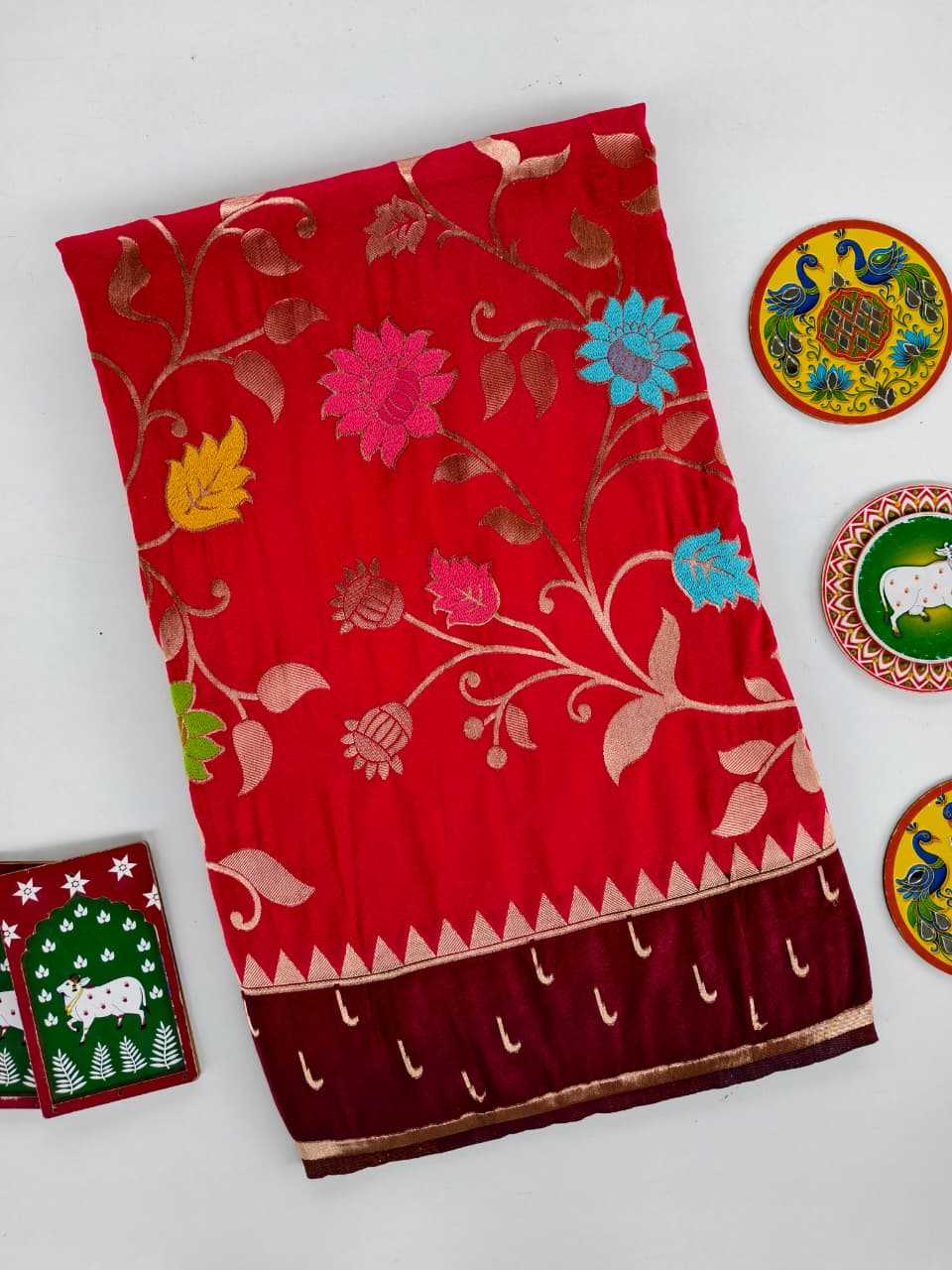Nylon Designer Saree