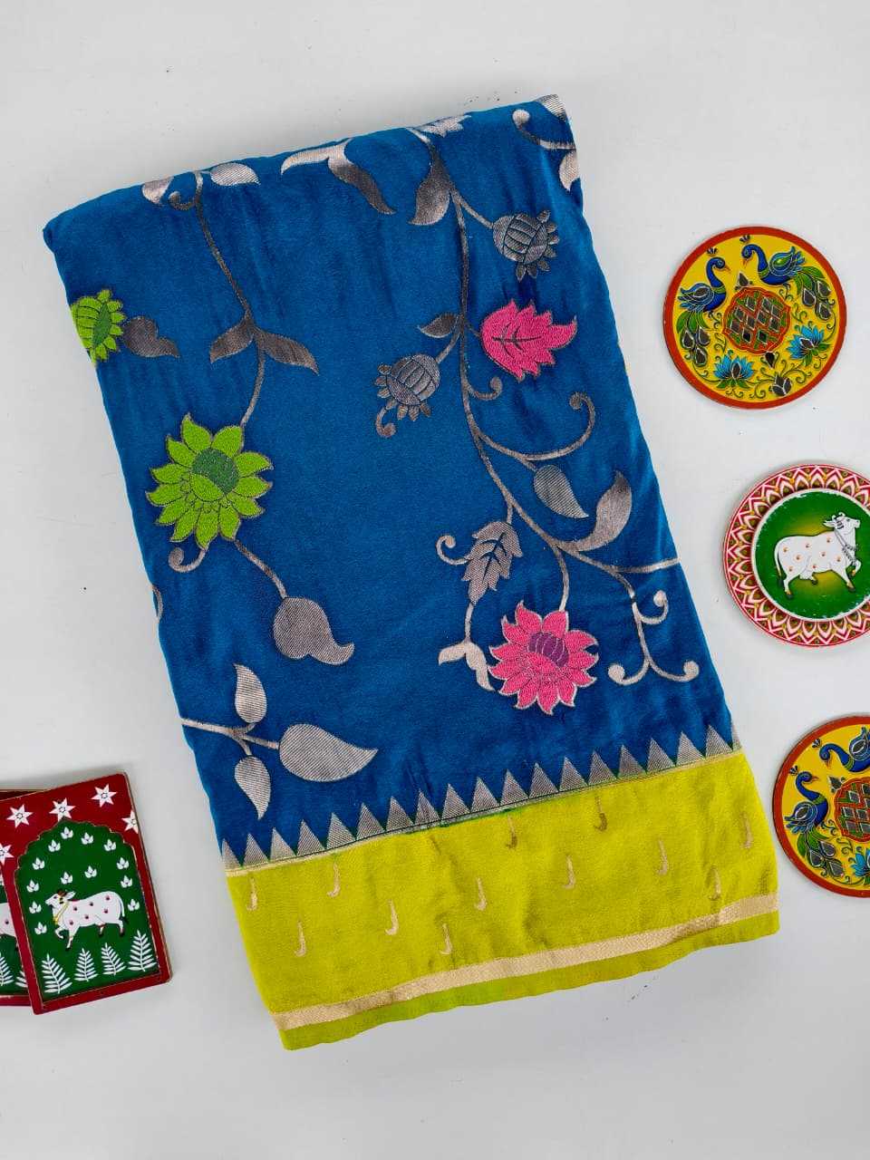 Nylon Designer Saree