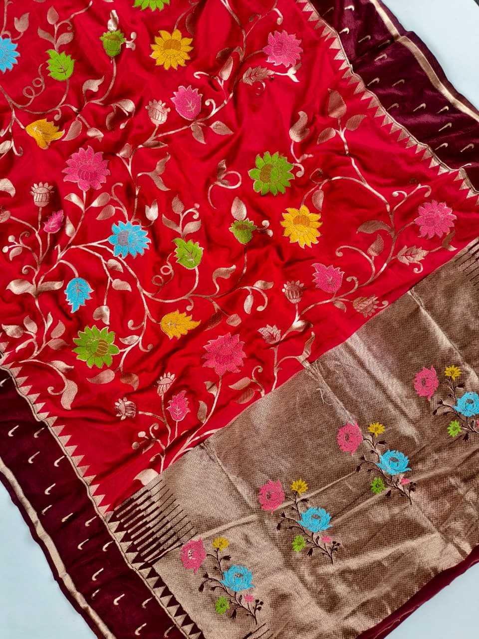 Nylon Designer Saree