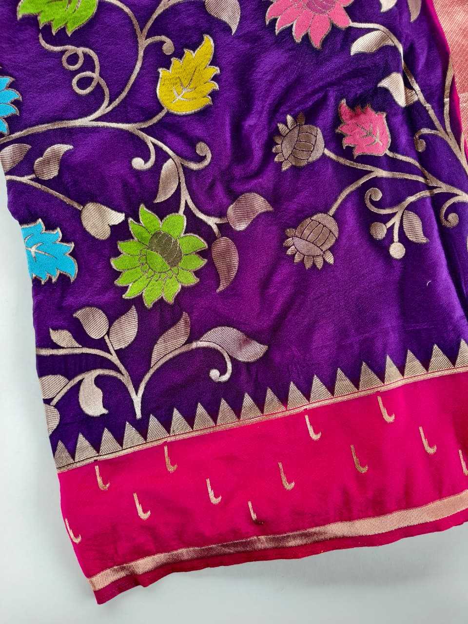 Nylon Designer Saree