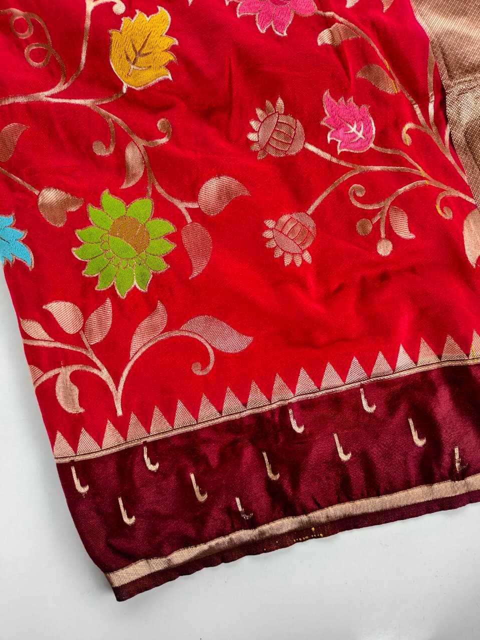 Nylon Designer Saree