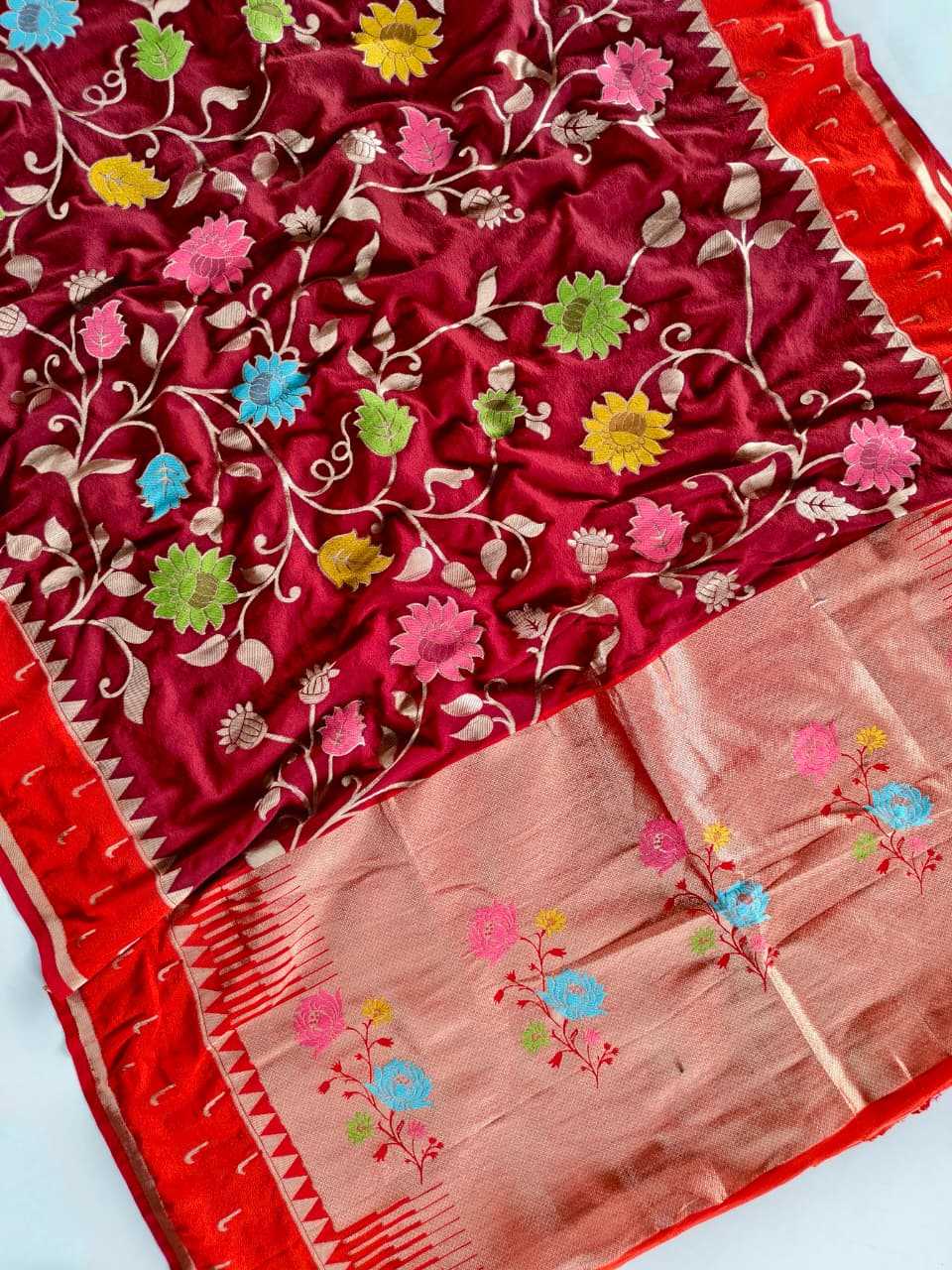Nylon Designer Saree