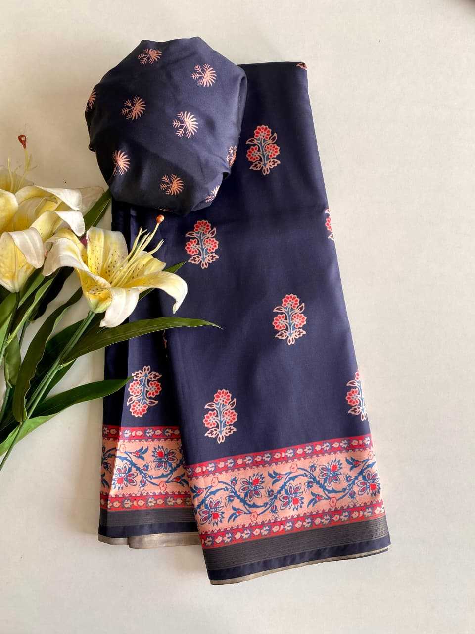 Zari Border Saree
