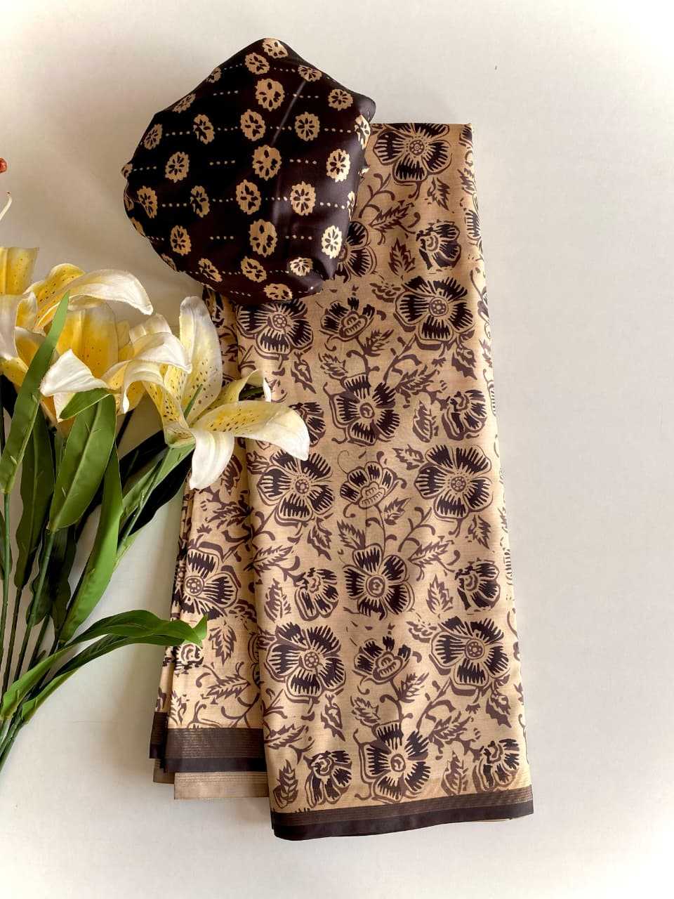 Zari Border Saree