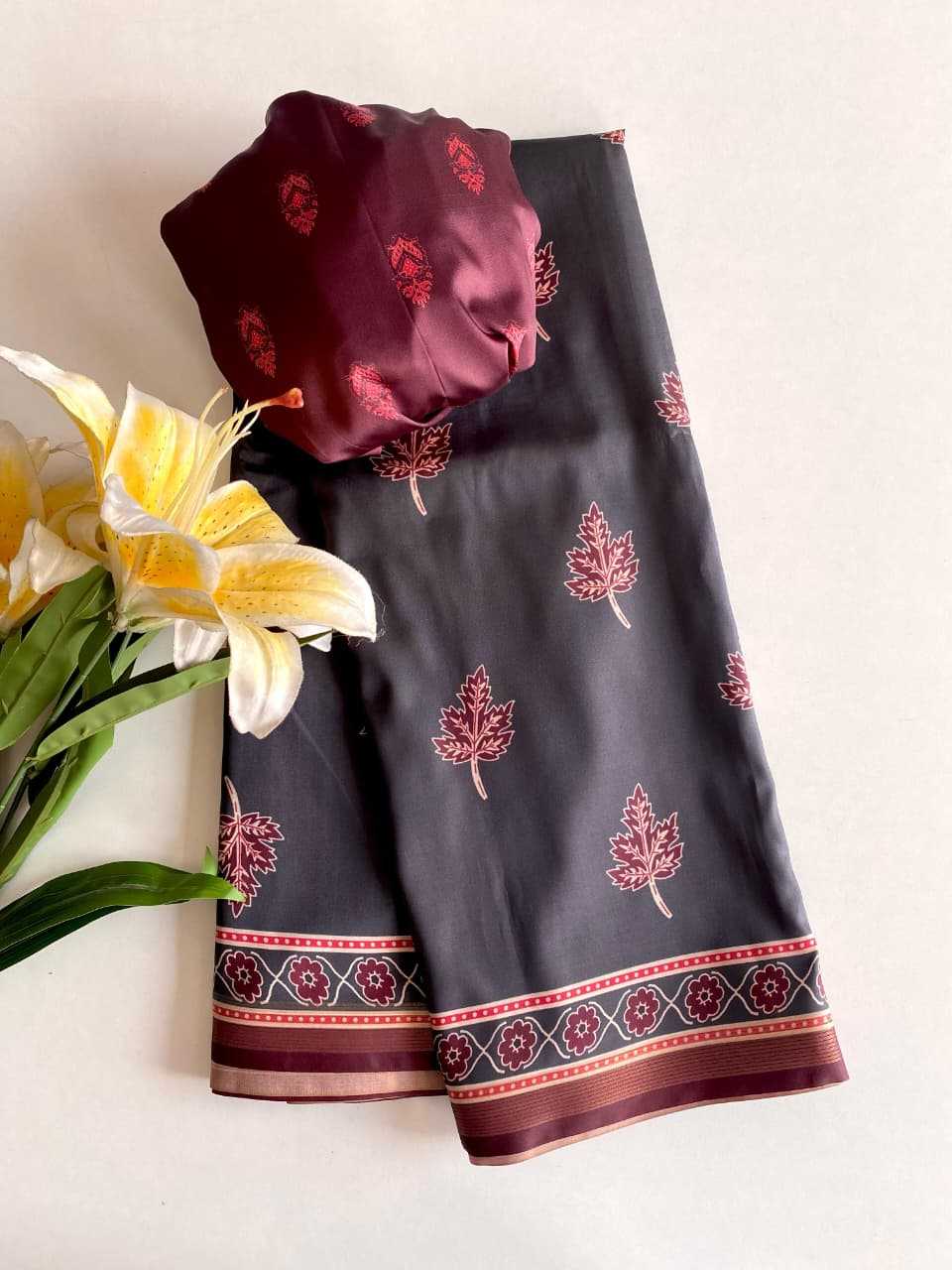 Zari Border Saree