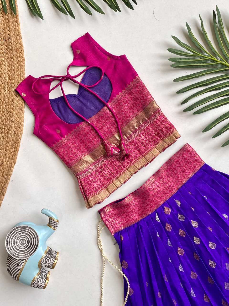 Silk Kids Lehenga