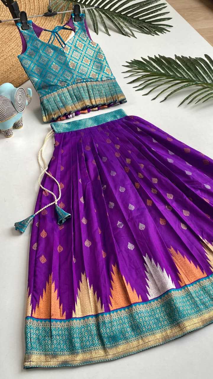 Silk Kids Lehenga
