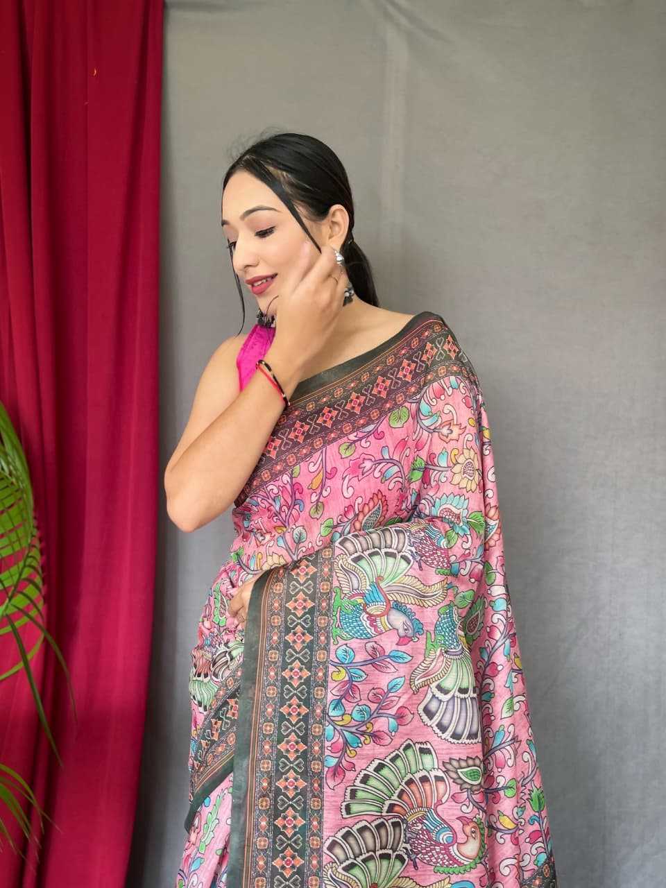 Bandhani Silk Printed Saree