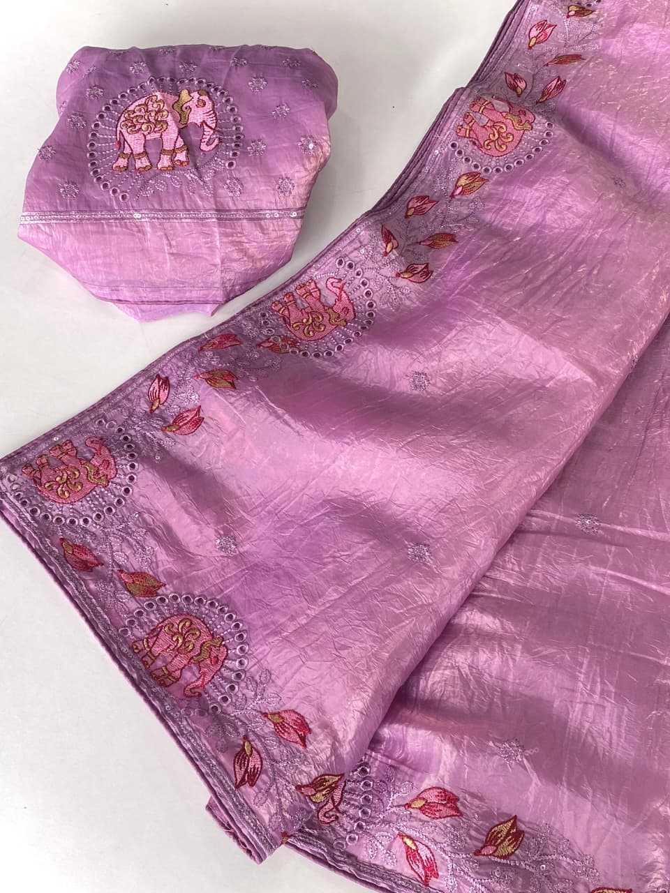 Crush Silk Traditional Saree
