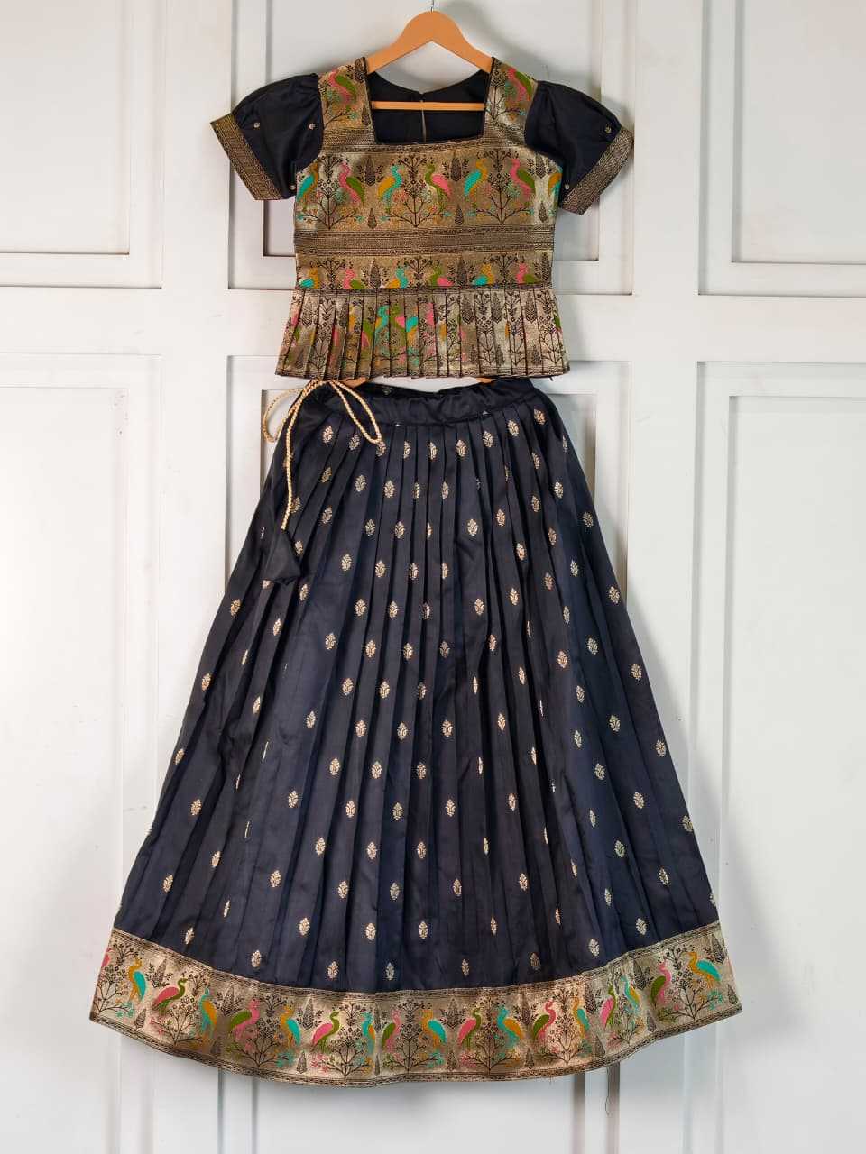 Soft Silk Kids Lehenga