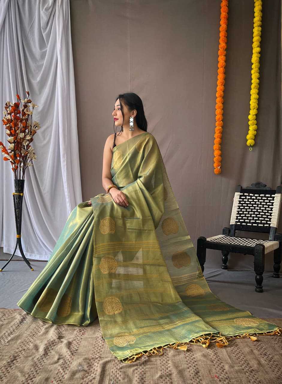 Gulabo Tissue Silk Traditional Saree