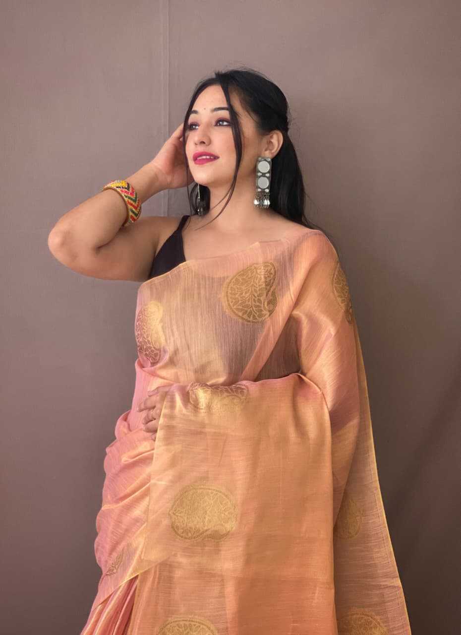 Gulabo Tissue Silk Traditional Saree