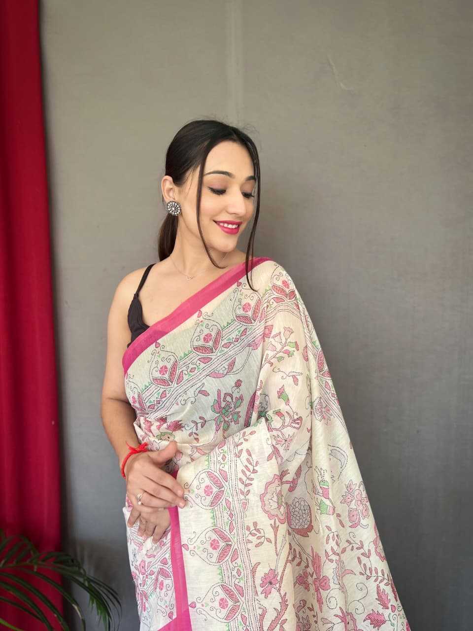 Pure Cotton Designer Saree