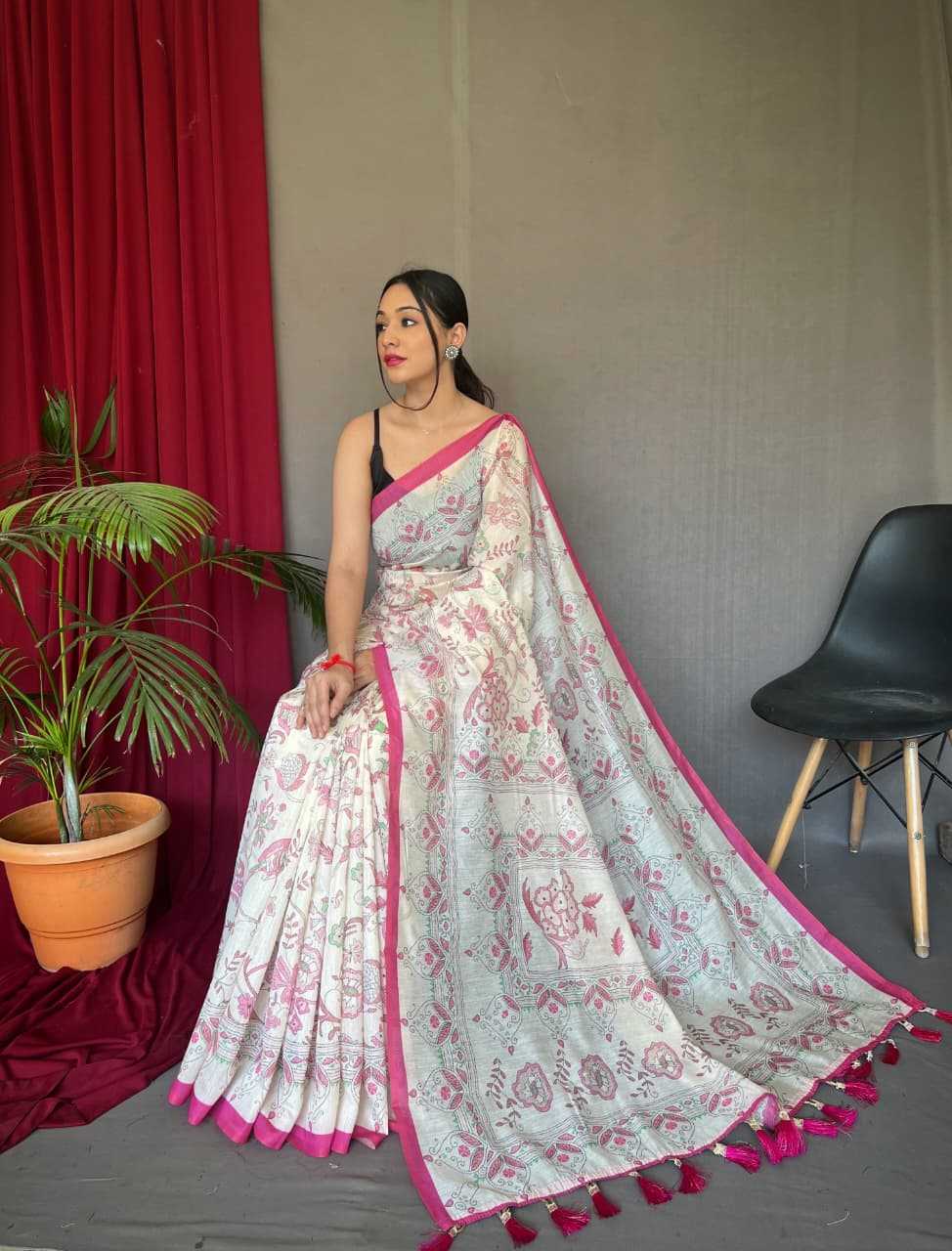 Pure Cotton Designer Saree