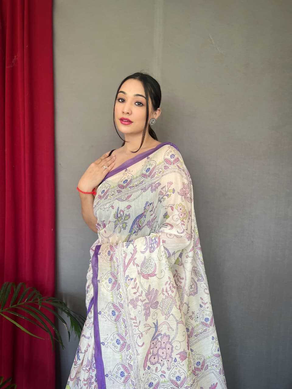 Pure Cotton Designer Saree
