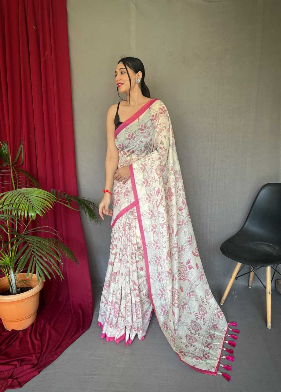 Pure Cotton Designer Saree