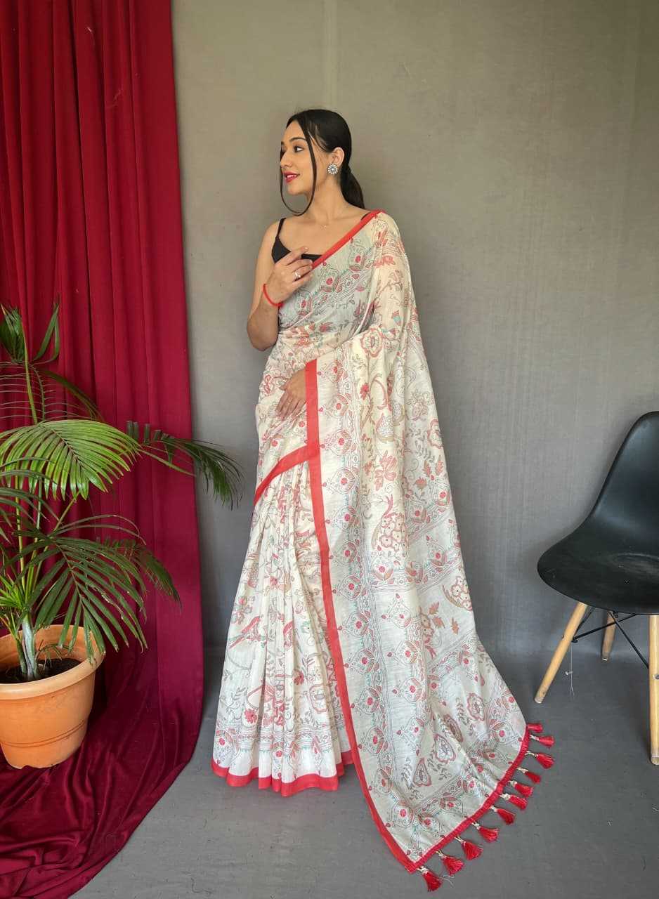 Pure Cotton Designer Saree