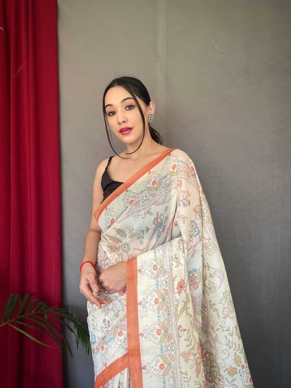 Pure Cotton Designer Saree