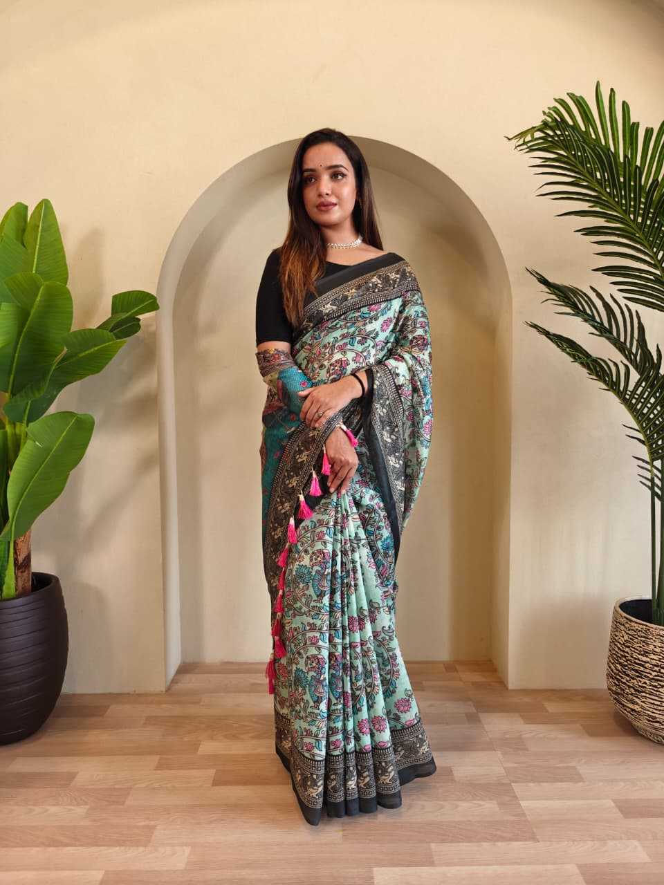 Soft Cotton Designer Saree